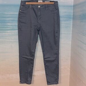 Curve Appeal Grey/Blue Jeggings